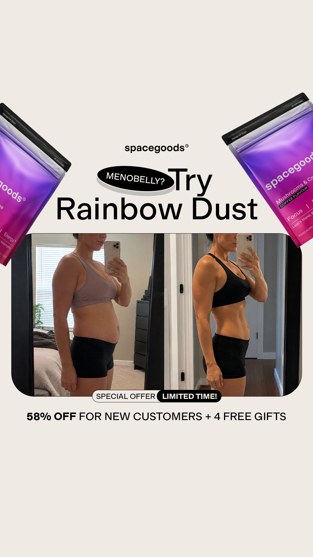 Spacegoods Facebook ad