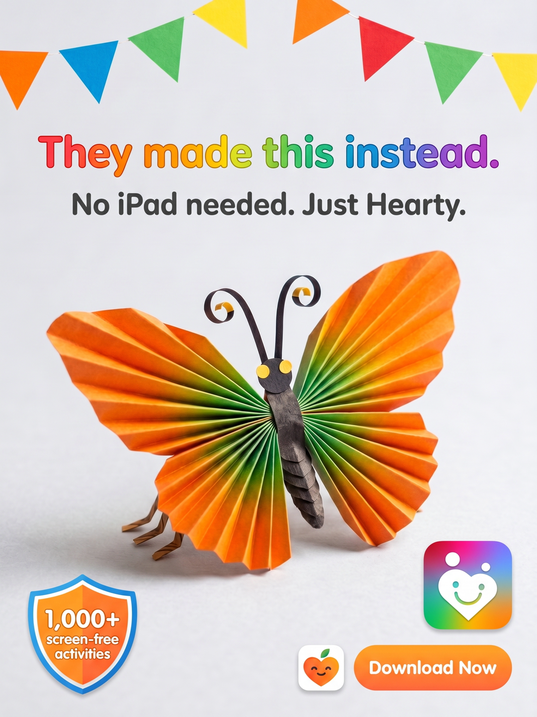 Hearty App Facebook ad