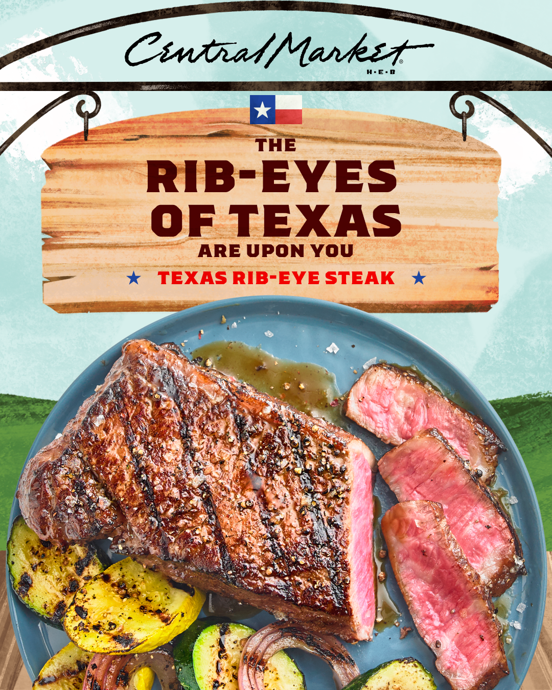 Central Market Facebook ad from May 27, 2026