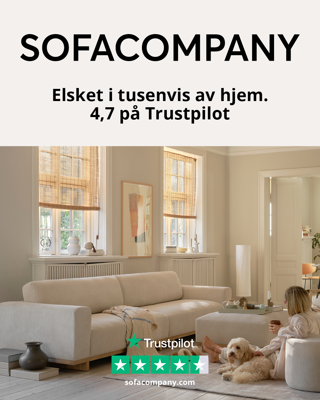 Sofacompany Facebook ad