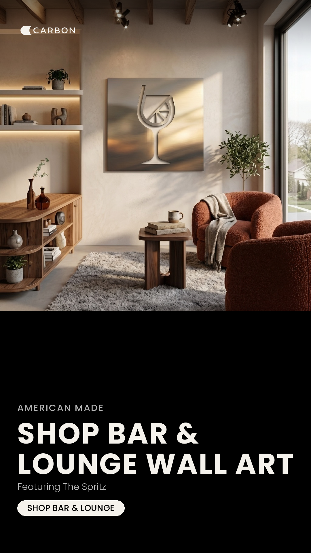 Carbon Designs Facebook ad from May 19, 2026