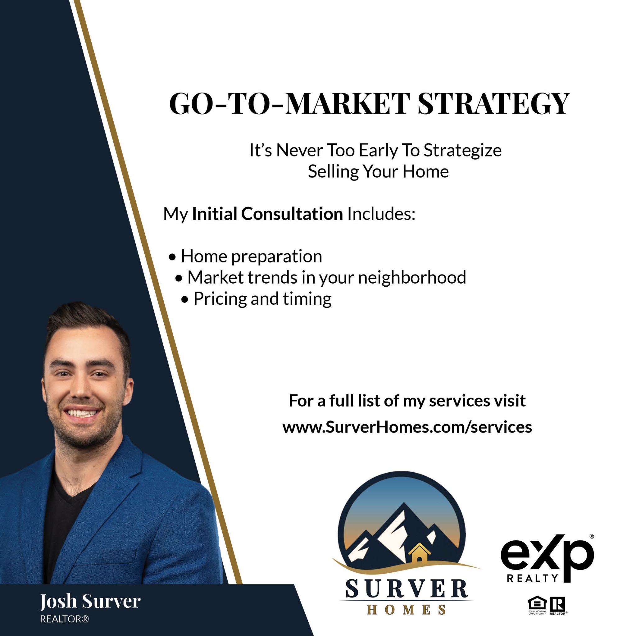 Surver Homes - EXP Realty Facebook ad: Message or Call (719) 240-9055