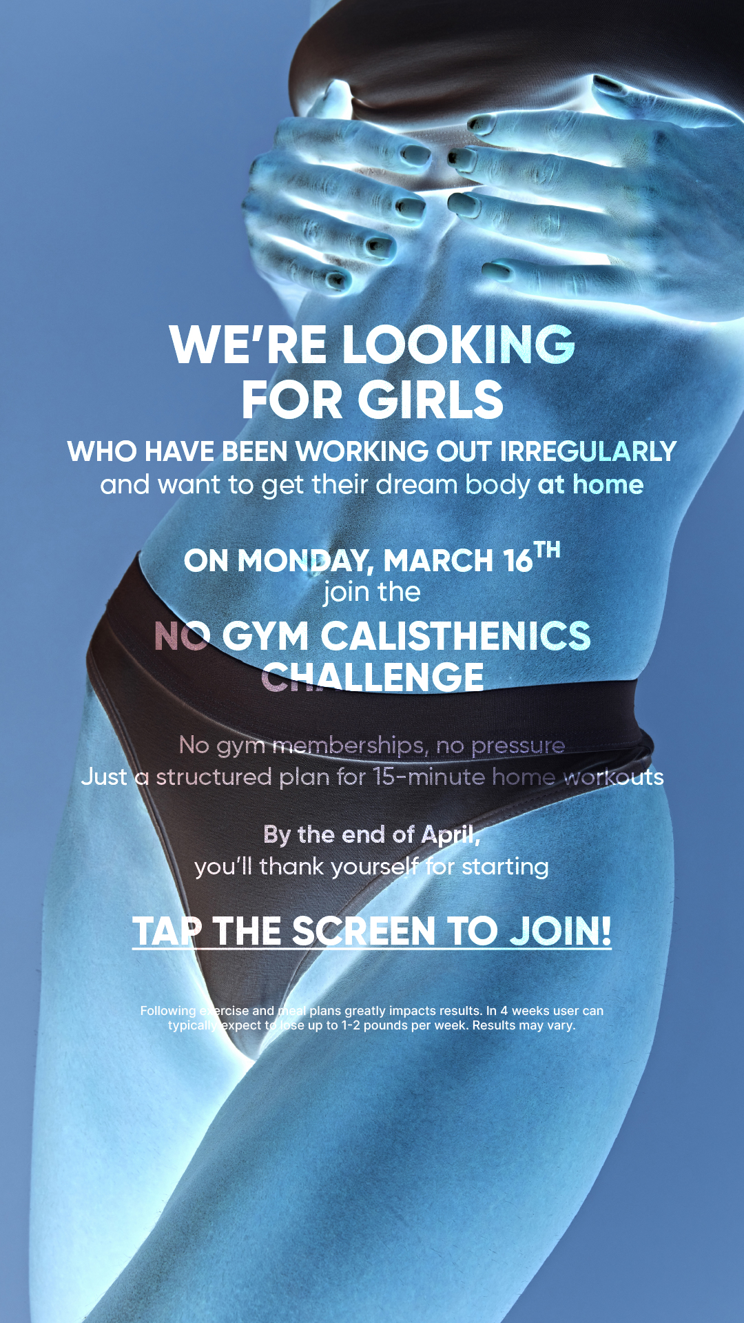 Lessie Fitness Facebook ad