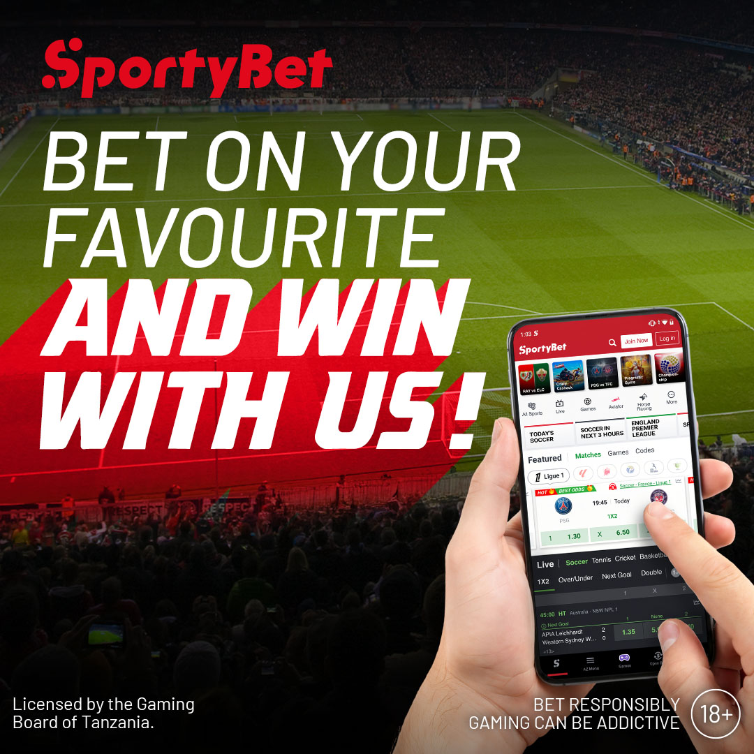 SportyBet Tanzania Facebook ad from May 29, 2026