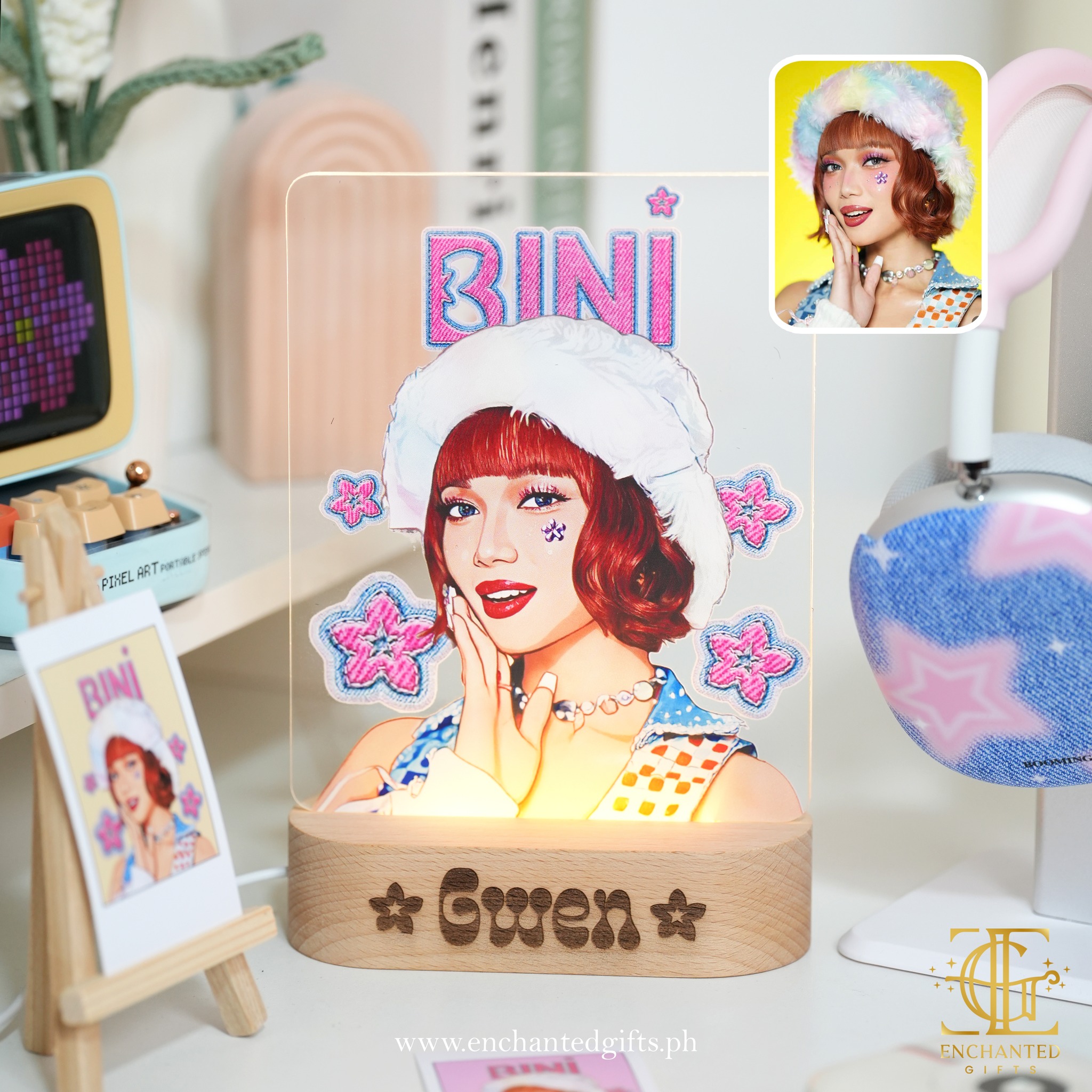 Luna Lamps Facebook ad: Let your GIFT GAME be UNMATCHED with