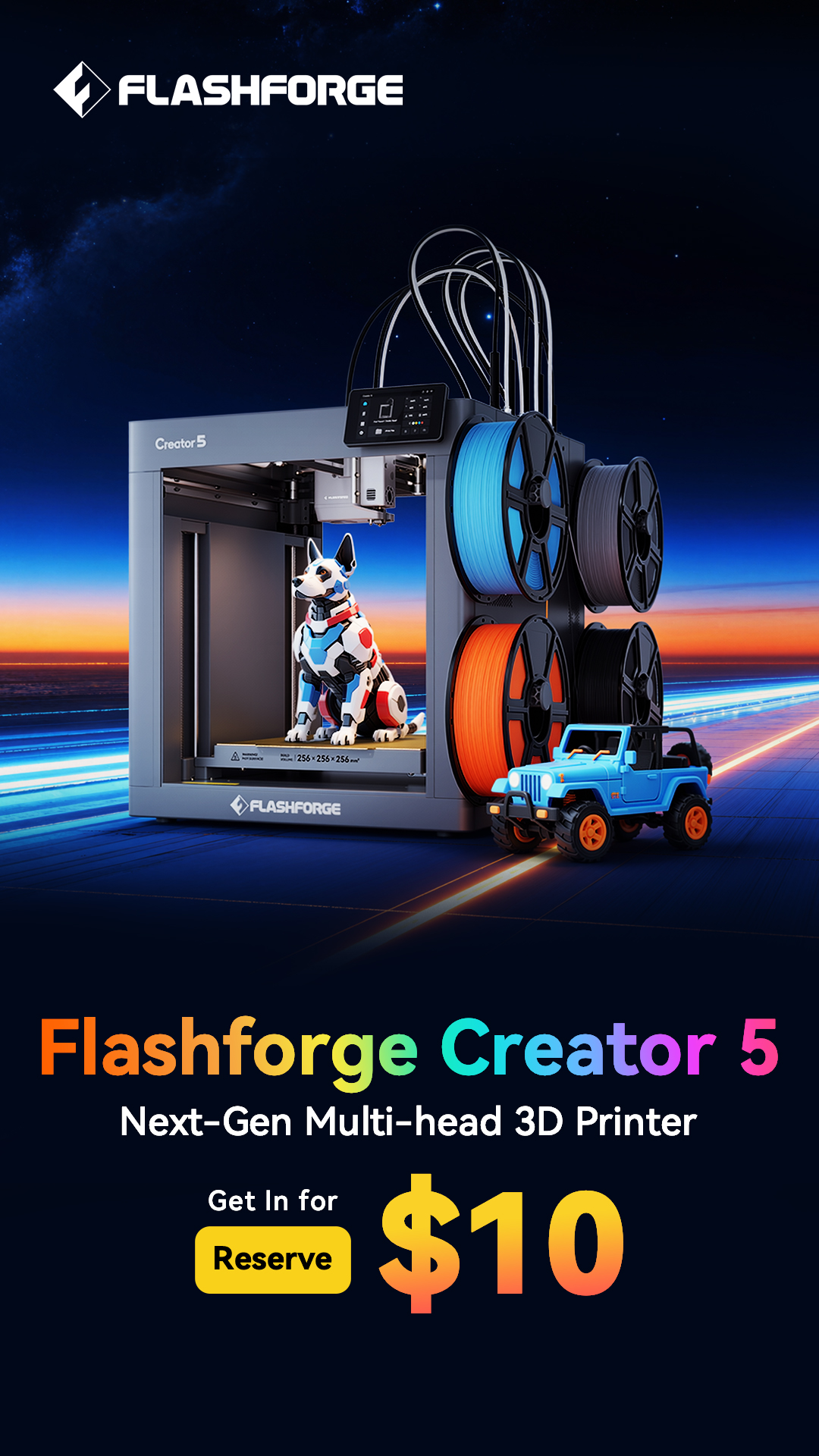 Flashforge Facebook ad