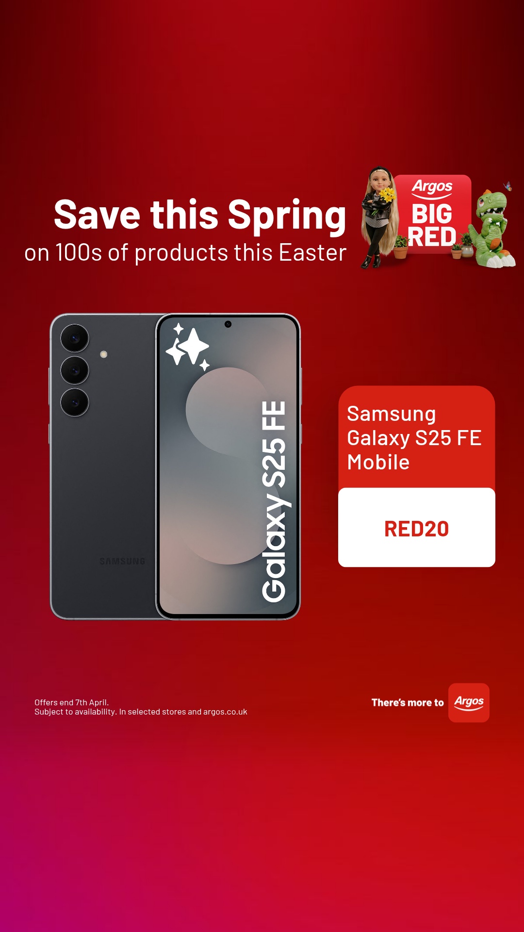 Argos Facebook ad
