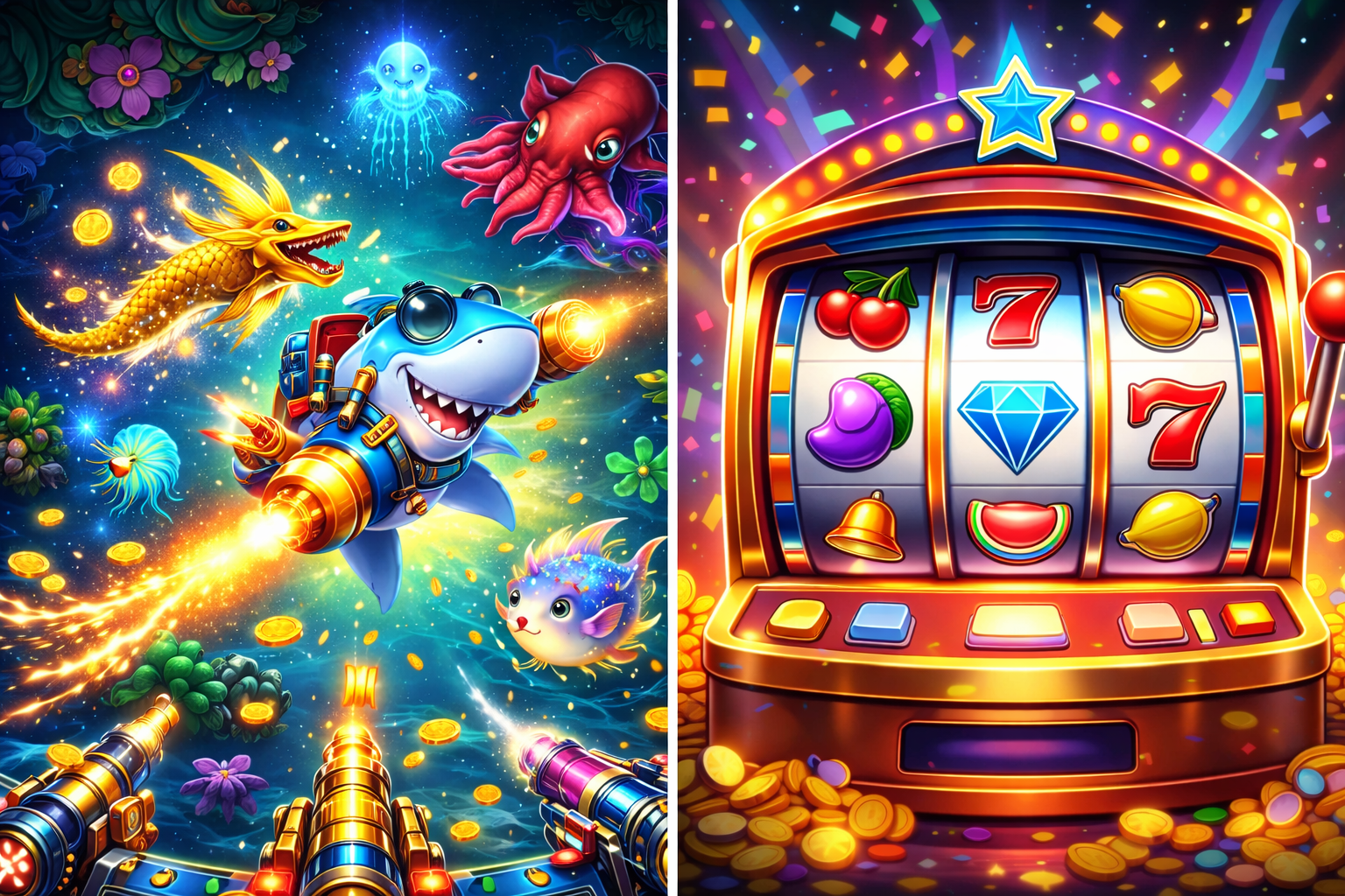 InfinityPlay Games Facebook ad: Multiple Games • Open 24/7
