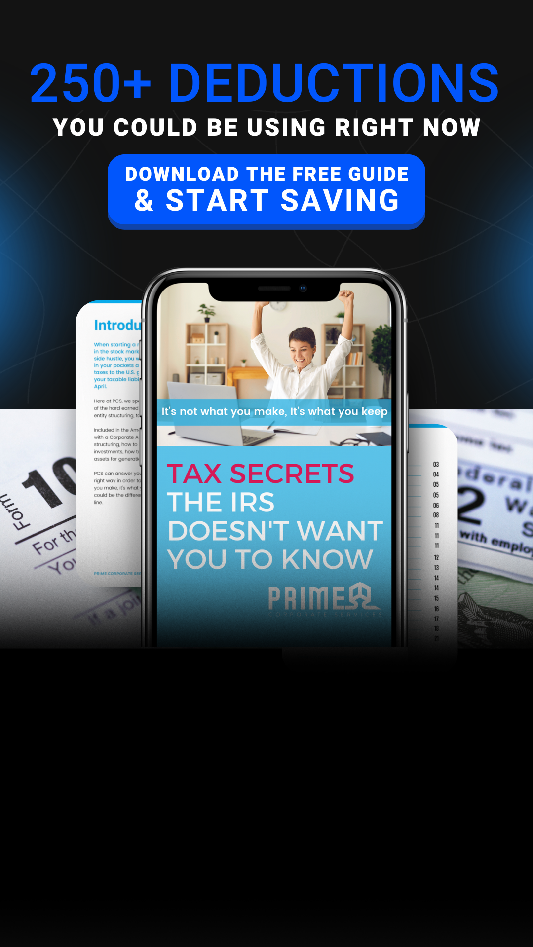 Prime Corporate Services Facebook ad