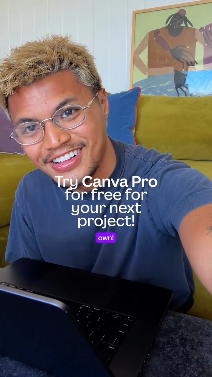 Canva Facebook ad: i made an interactive zine in canva to…
