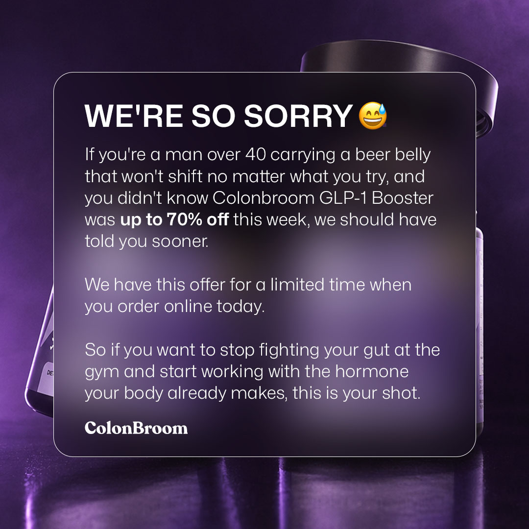 ColonBroom Facebook ad