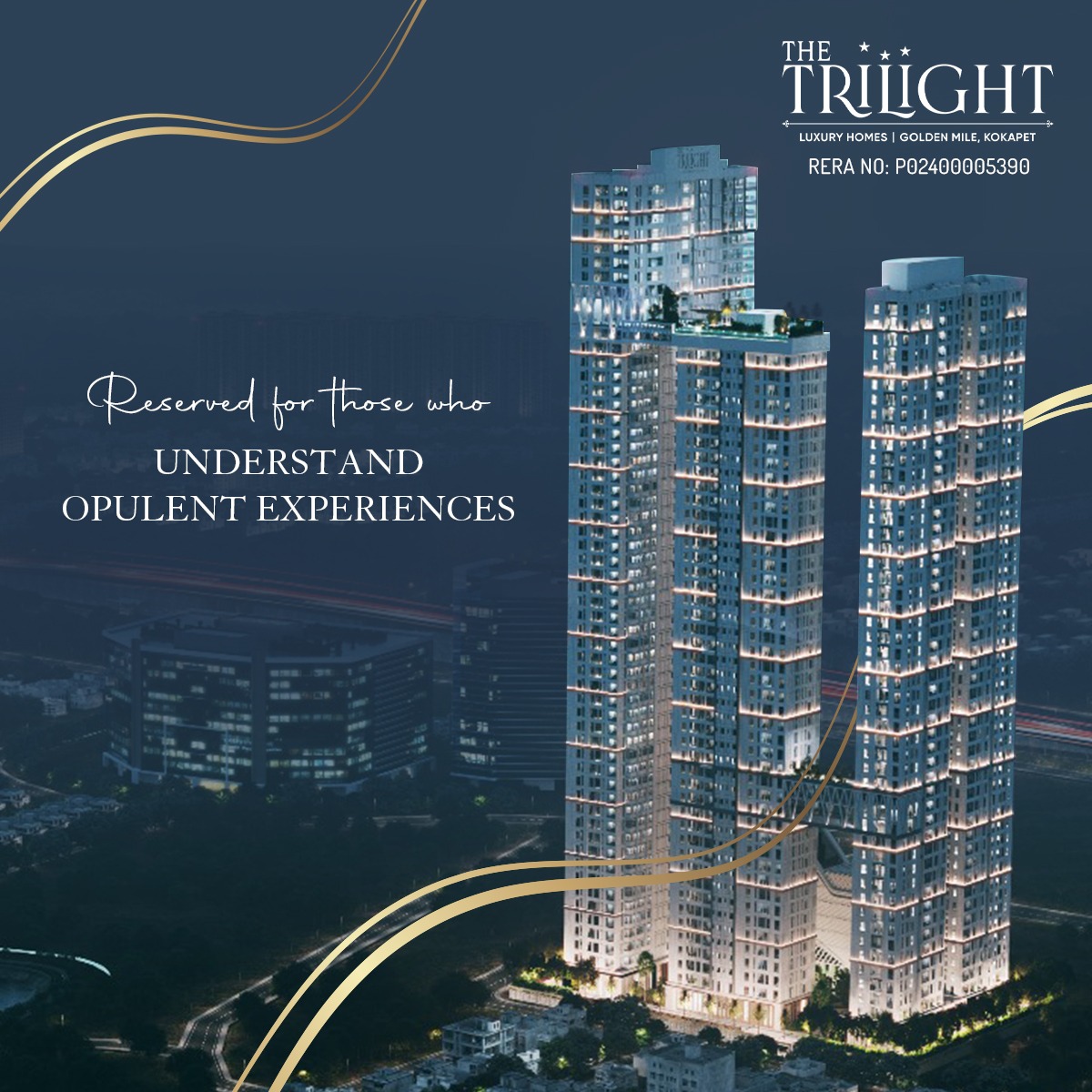TheTrilight Facebook ad: Elevate Your Lifestyle at The Trilight