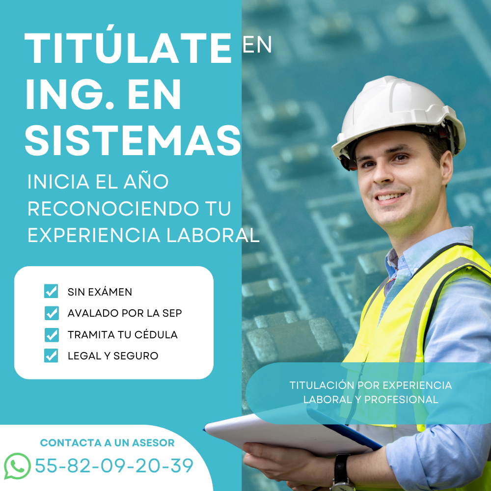 Titulacion por Experiencia Laboral en México Facebook ad