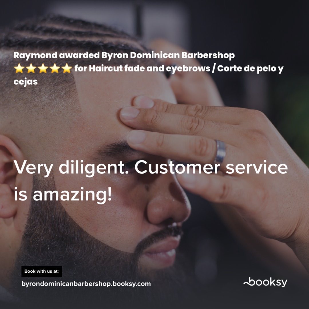 byrondominicanbarbershop Facebook ad: Our members receive first class treatment!