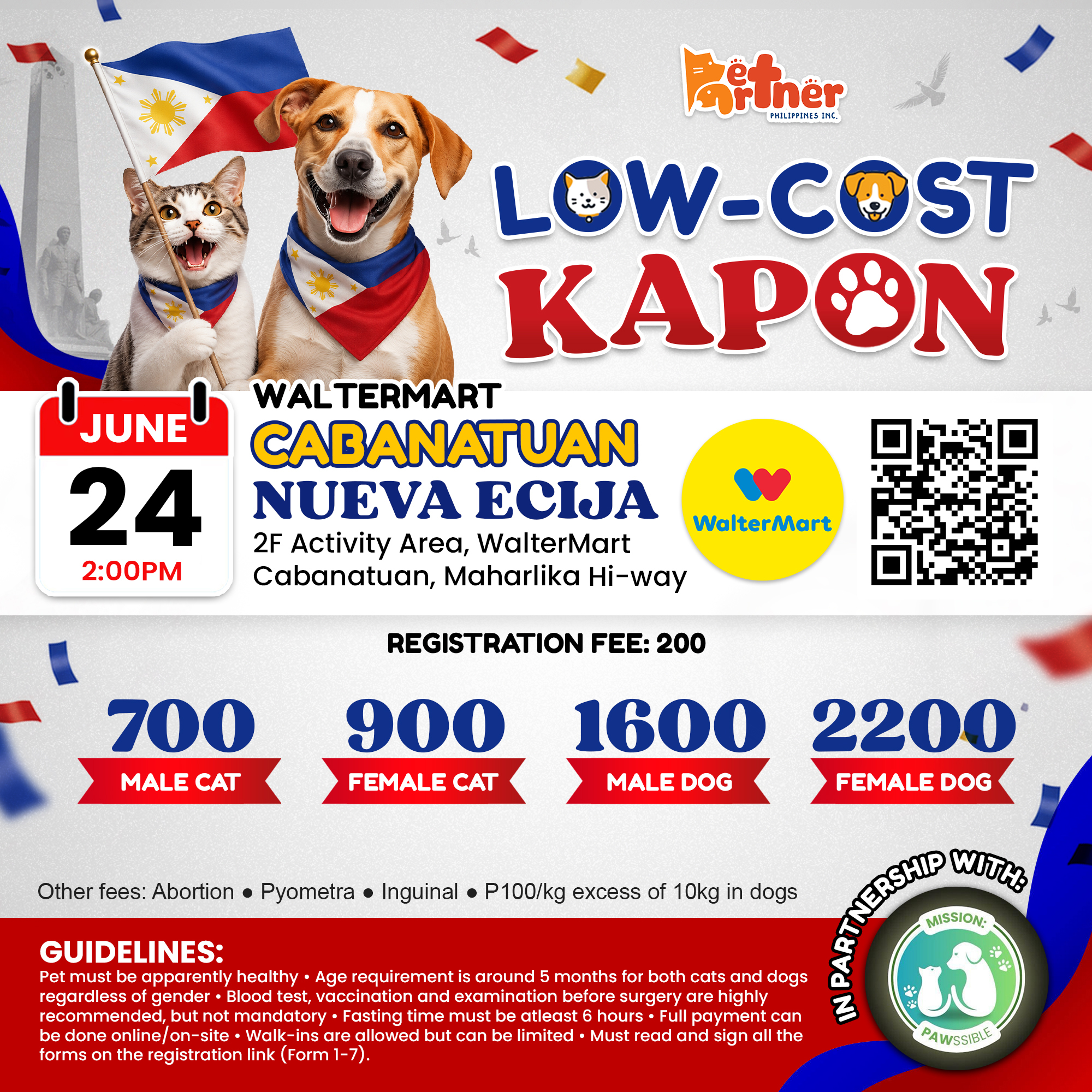 Doc Gab - Veterinarian Facebook ad: LOW COST KAPON OUTREACH - CABANATUAN, NUEVA ECIJA