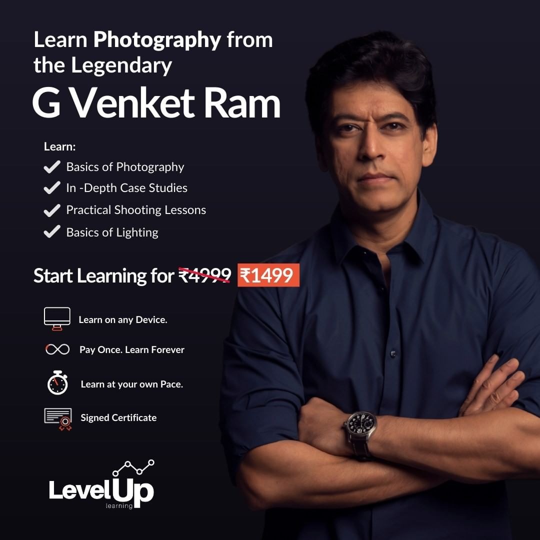 LevelUp Photography Facebook ad