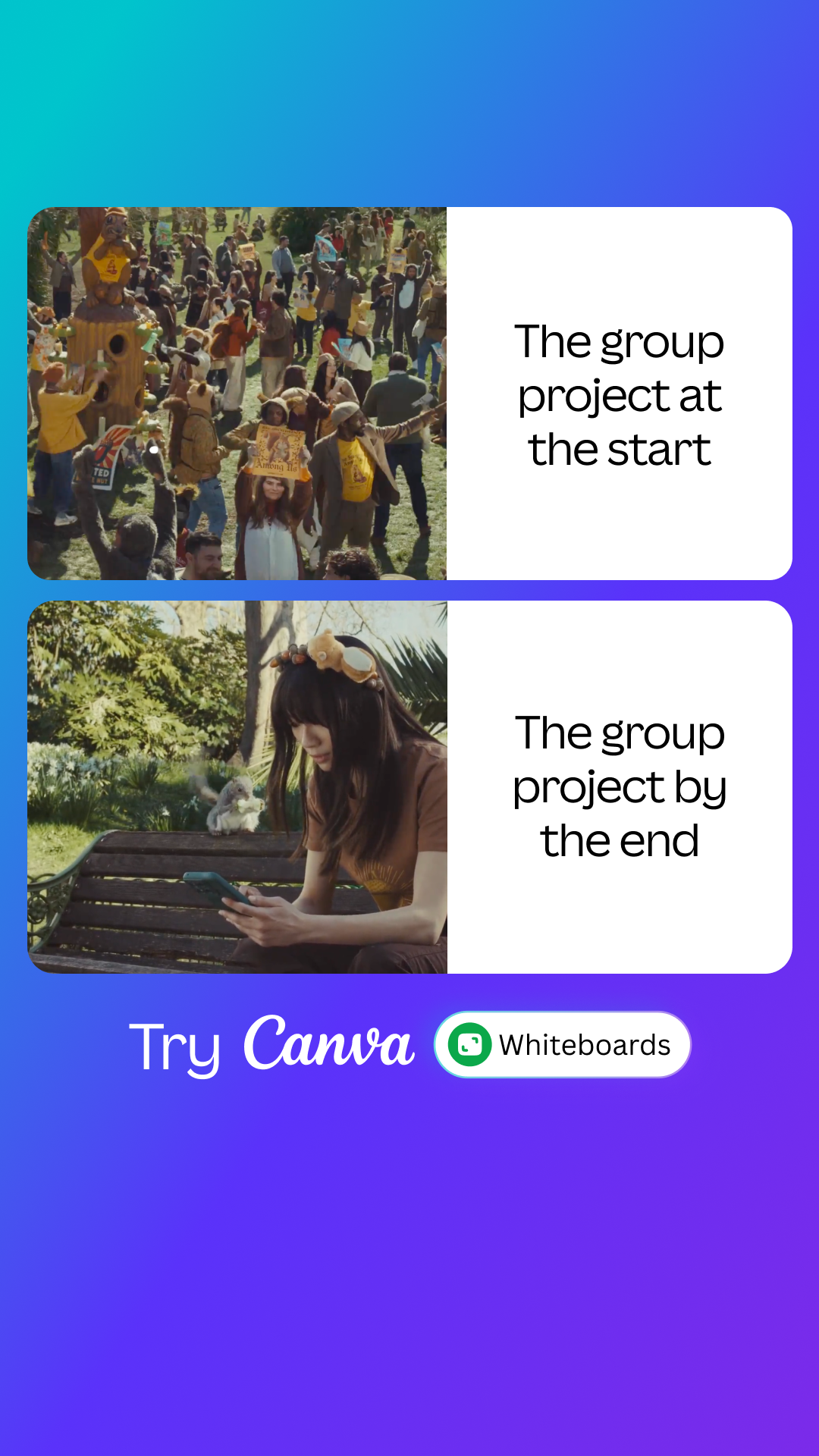 Canva Facebook ad
