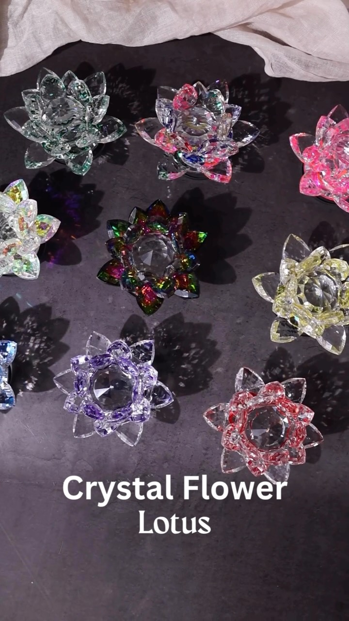 Shubhanjali Exports Facebook ad: Crystal Flower Lotus