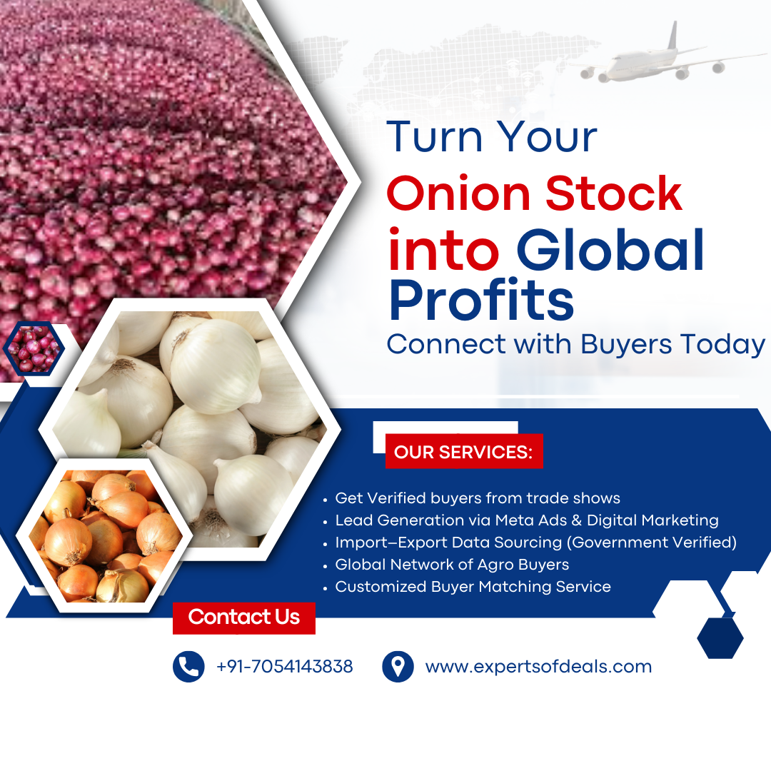 Experts of Deals Facebook ad: Attention Onion Manufacturers, Wholesalers & Suppliers…