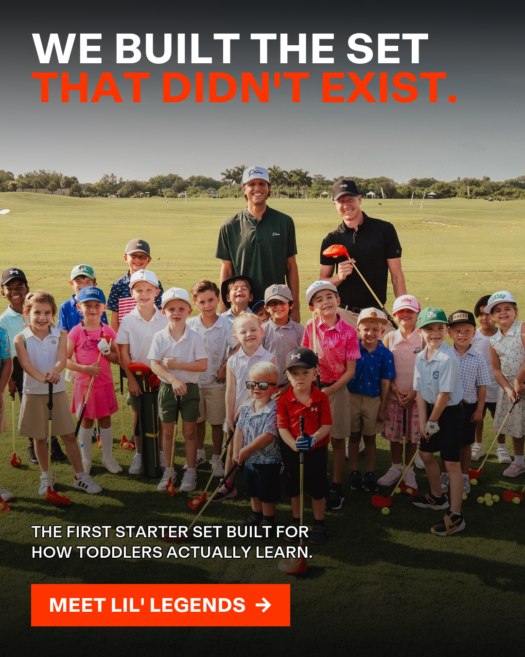 Performance Golf Facebook ad