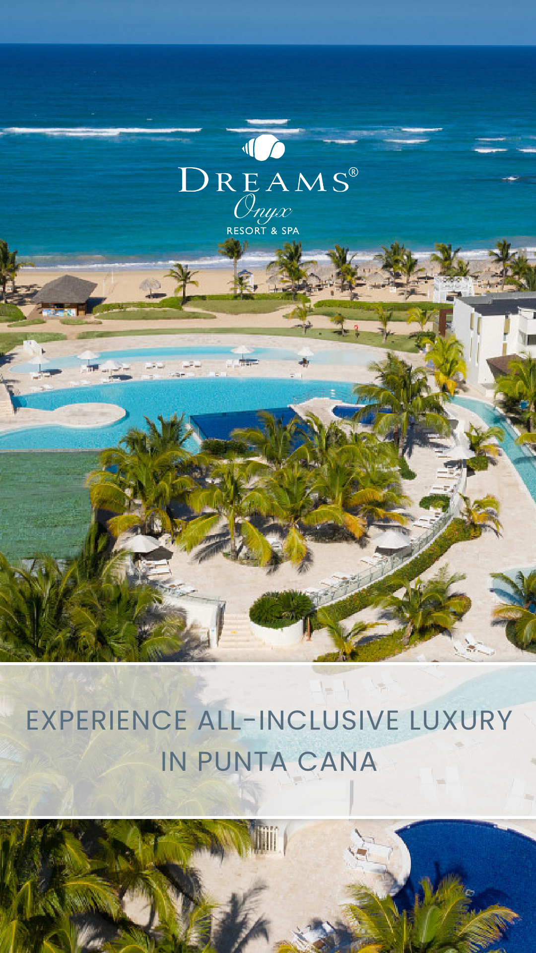 Dreams Onyx Resort and Spa Facebook ad from May 21, 2026