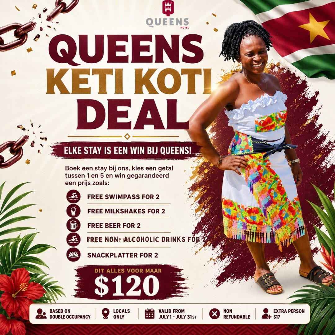 Queens Hotel Facebook ad
