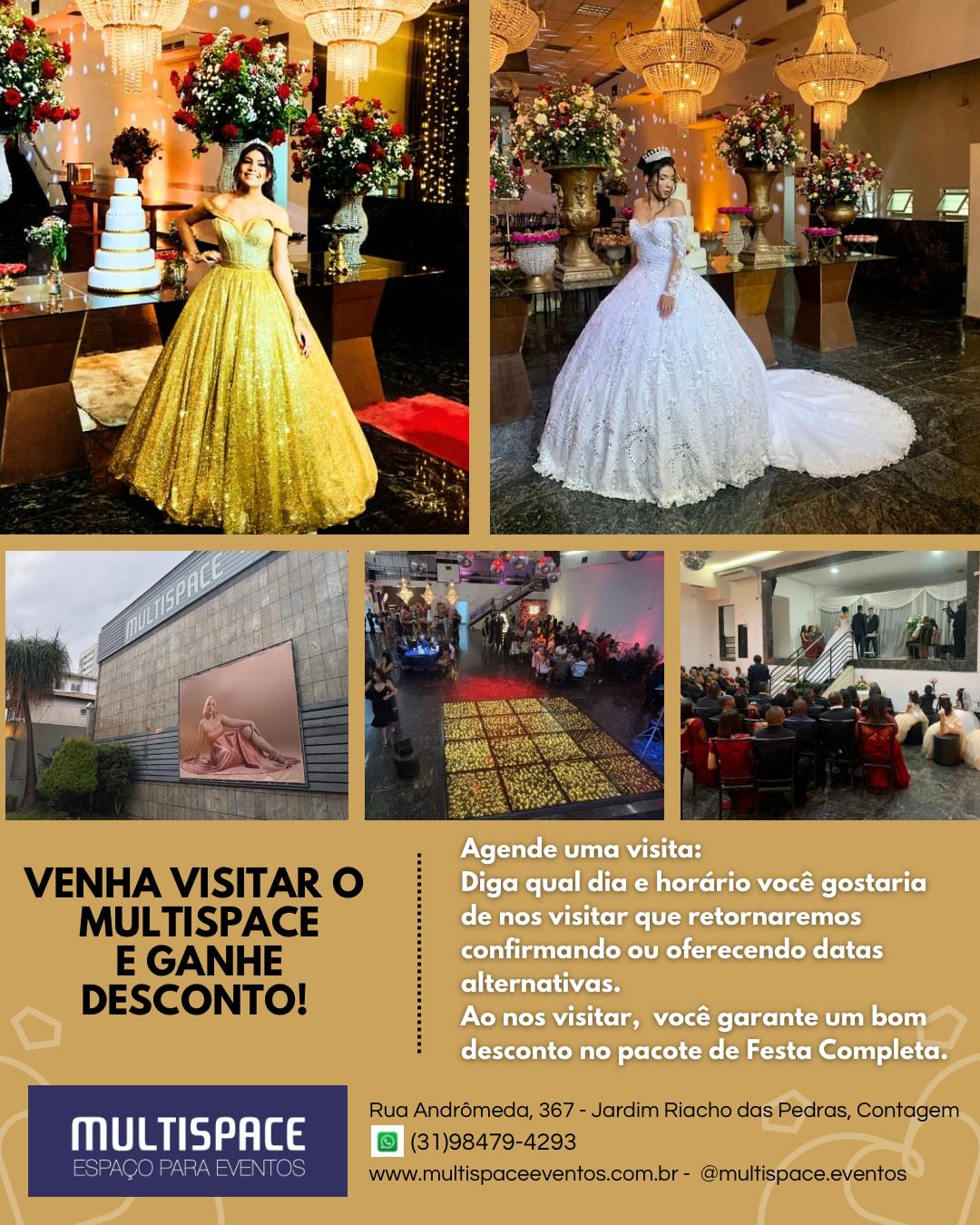 Salão de Eventos Multispace Facebook ad: Visite o Multispace e Ganhe Desconto conosco