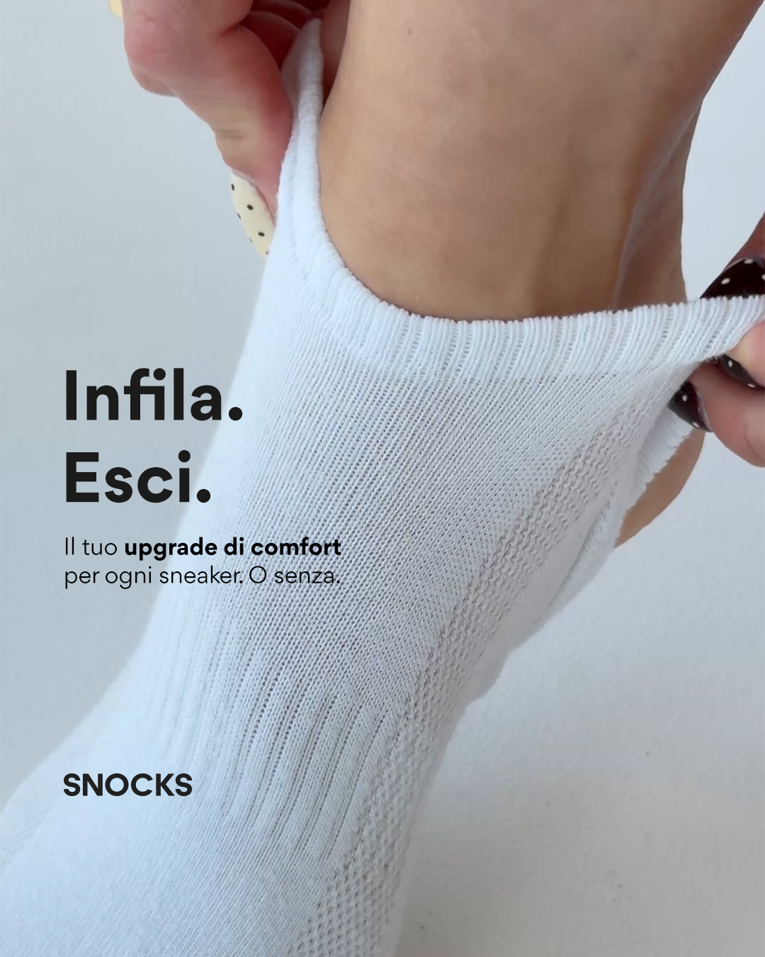 Snocks Facebook ad