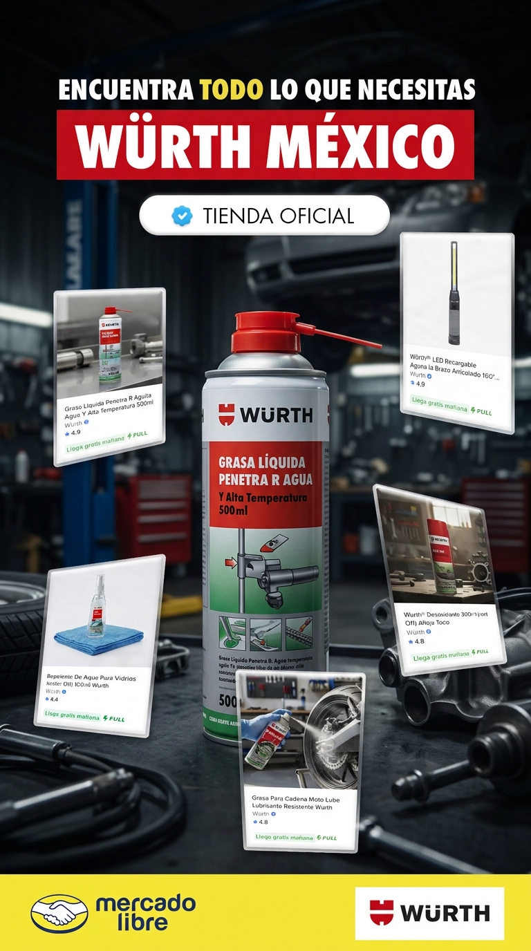 Würth México Facebook ad: Würth México: Ahora en Mercado Libre