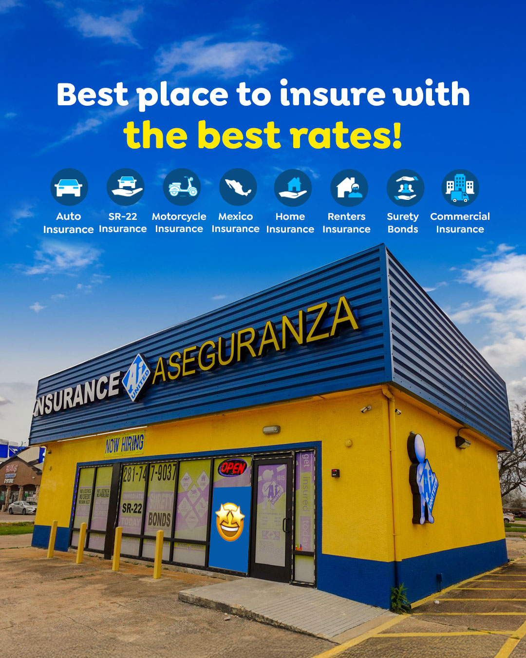 Ai United Insurance Facebook ad