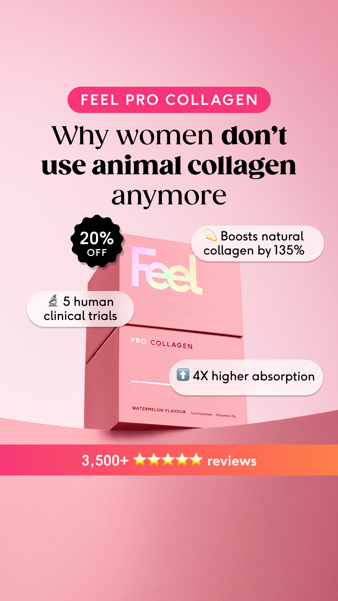 Feel Facebook ad