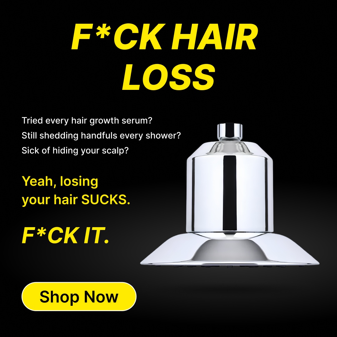 Showerlabs Facebook ad