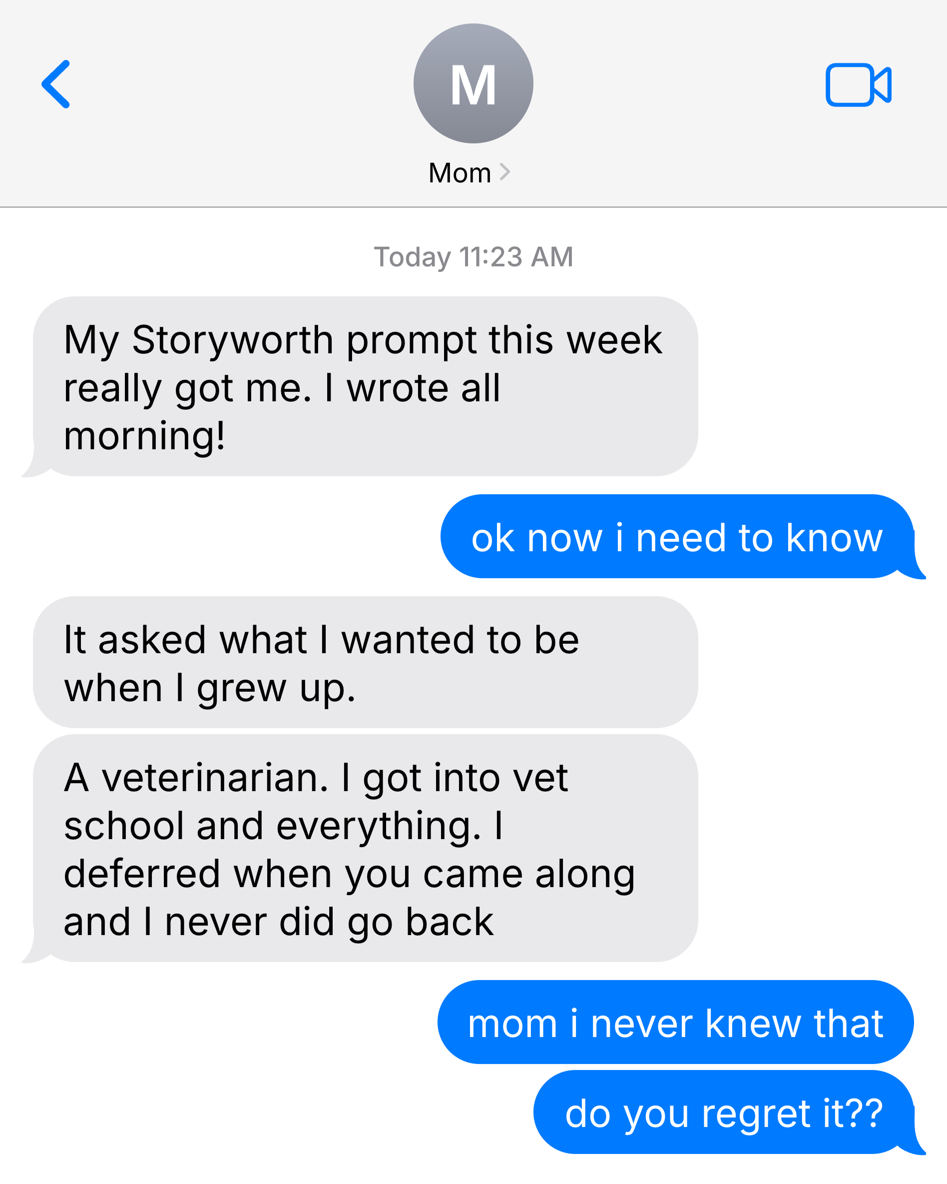 Storyworth Facebook ad