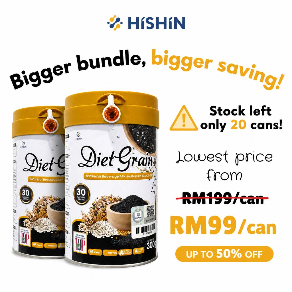 Hishin DietGrain Facebook ad