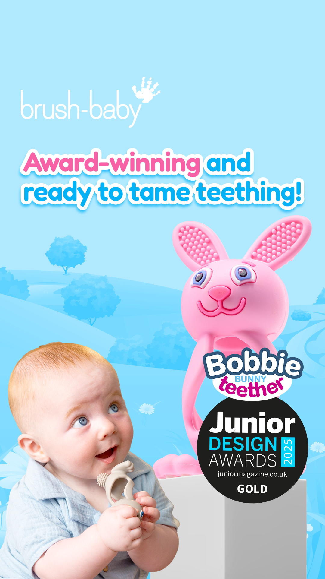 brush-baby Facebook ad
