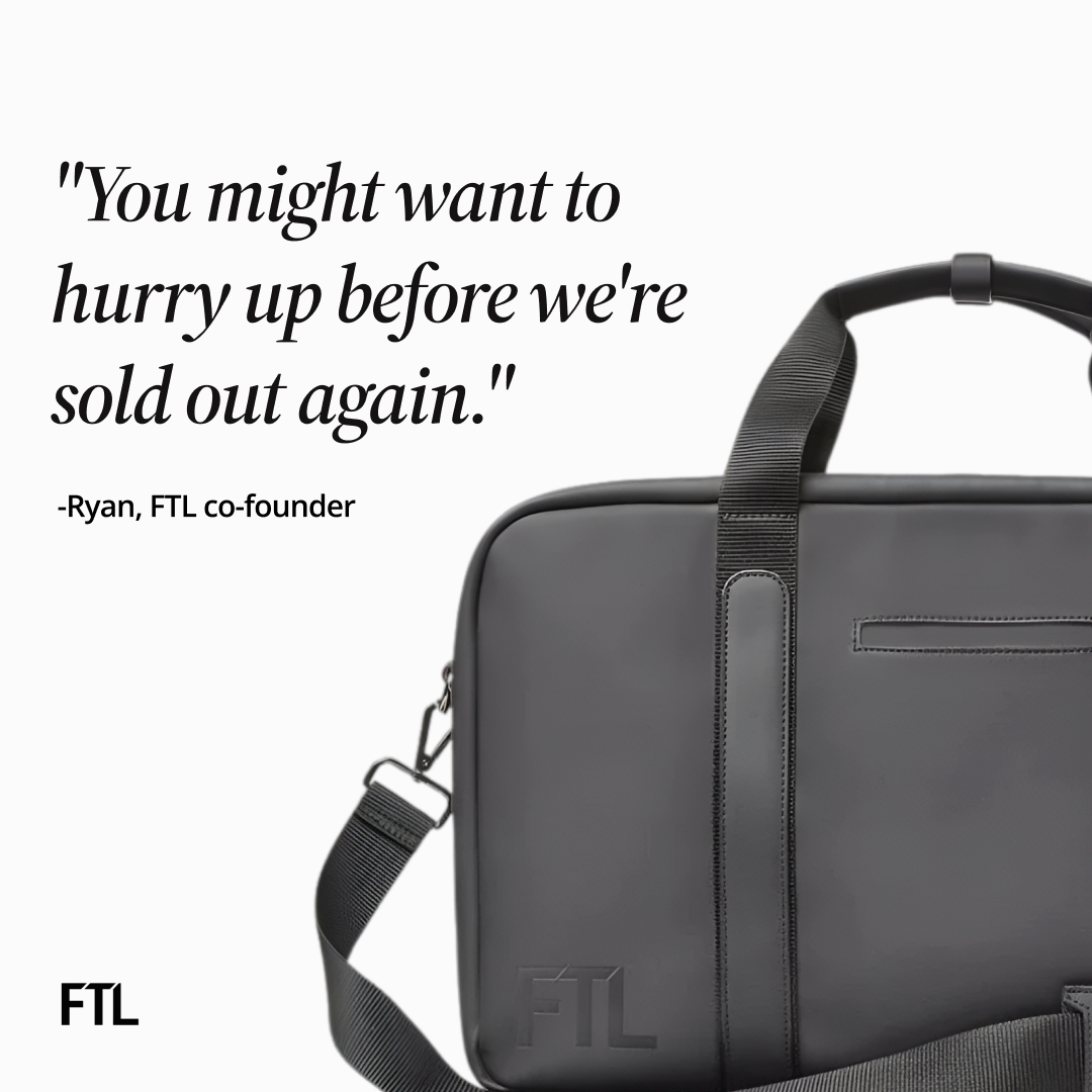 FTL Facebook ad