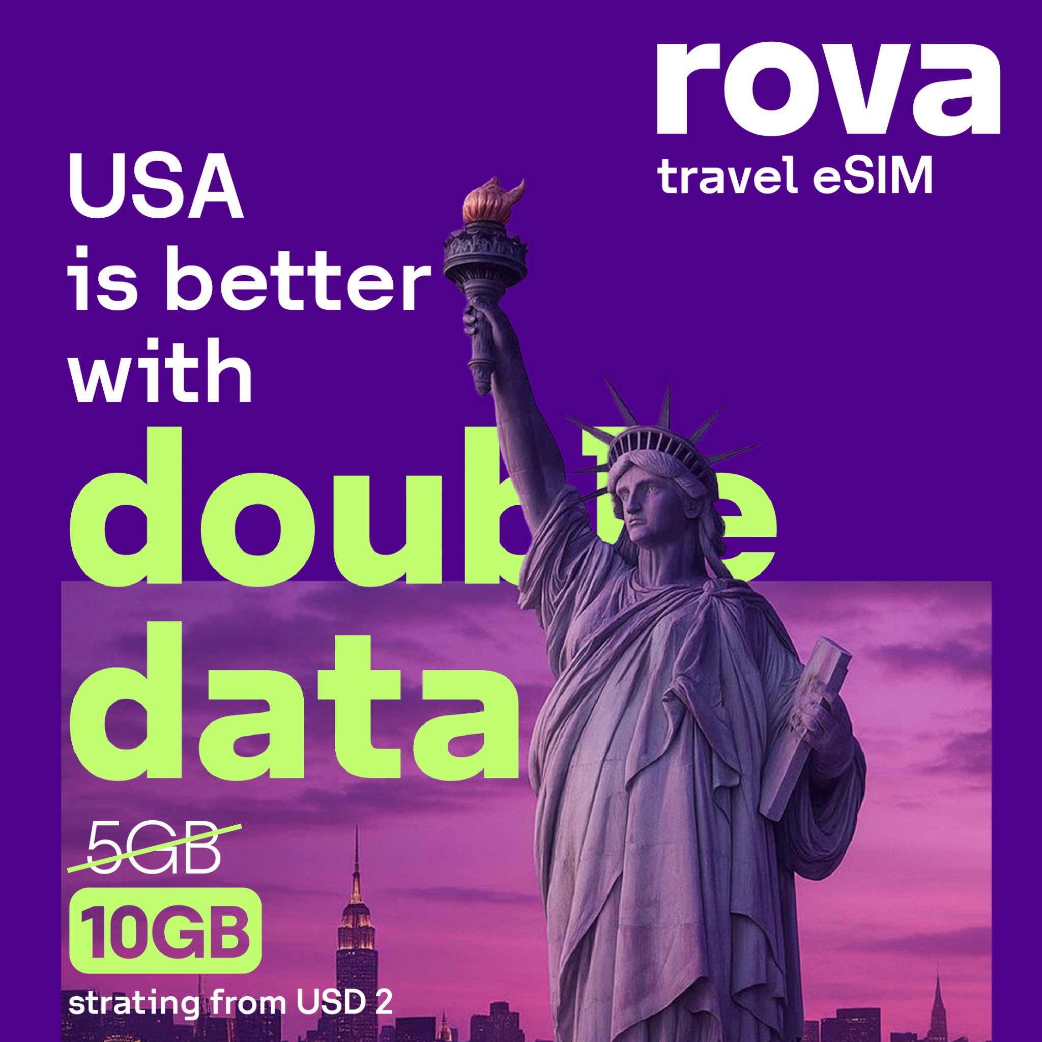 Rova-esim Facebook ad