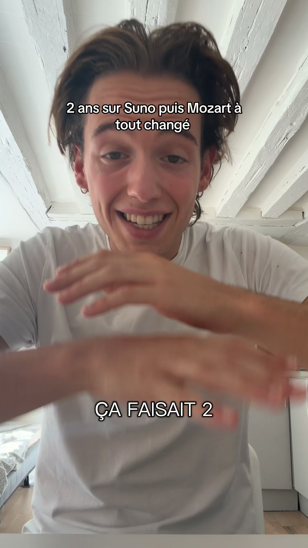 Mozart AI Facebook ad: Essaye Mozart Ai maintenant