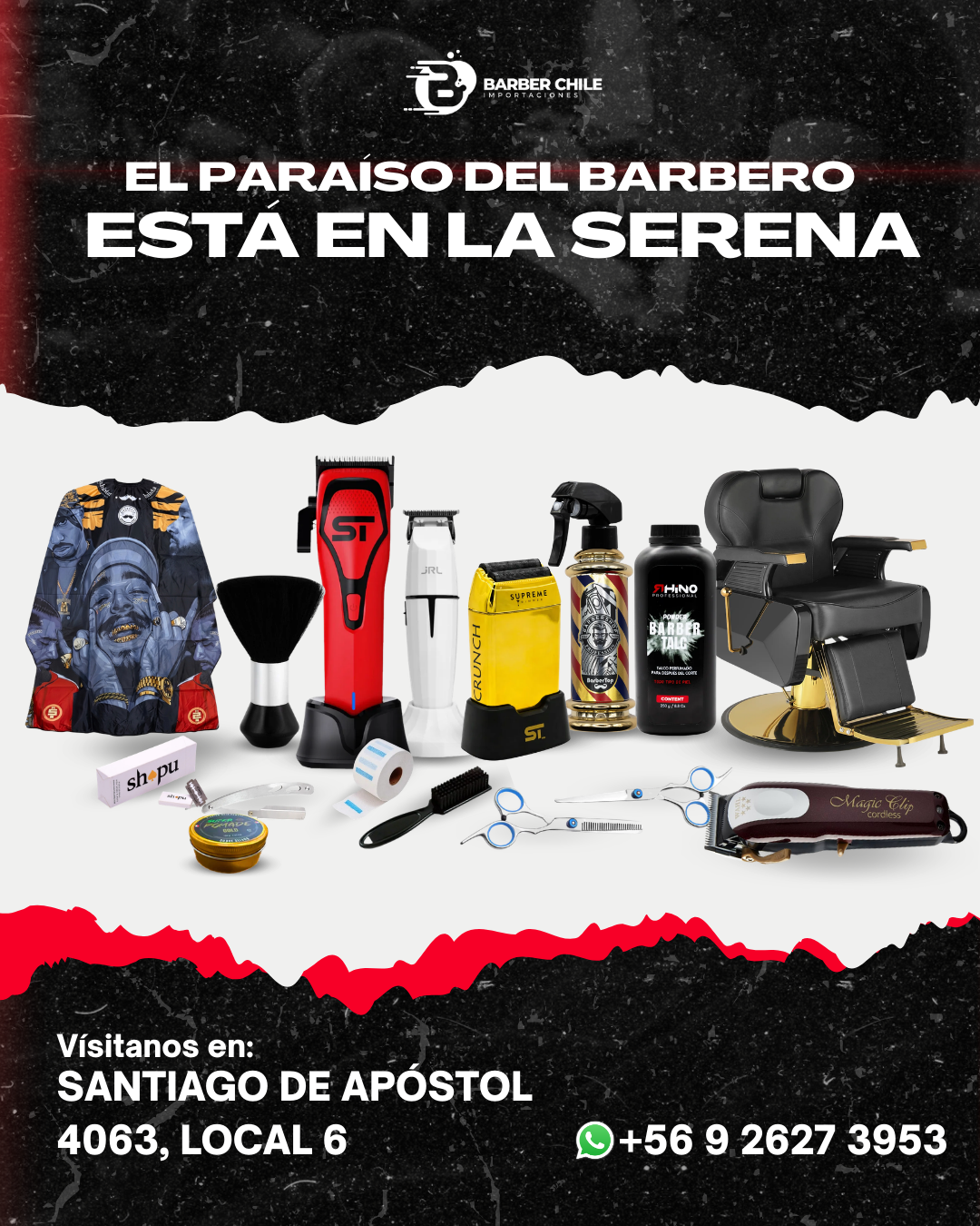 Importaciones Barber Chile Facebook ad