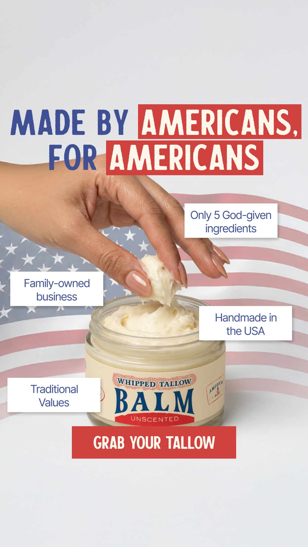Papabear Naturals Facebook ad