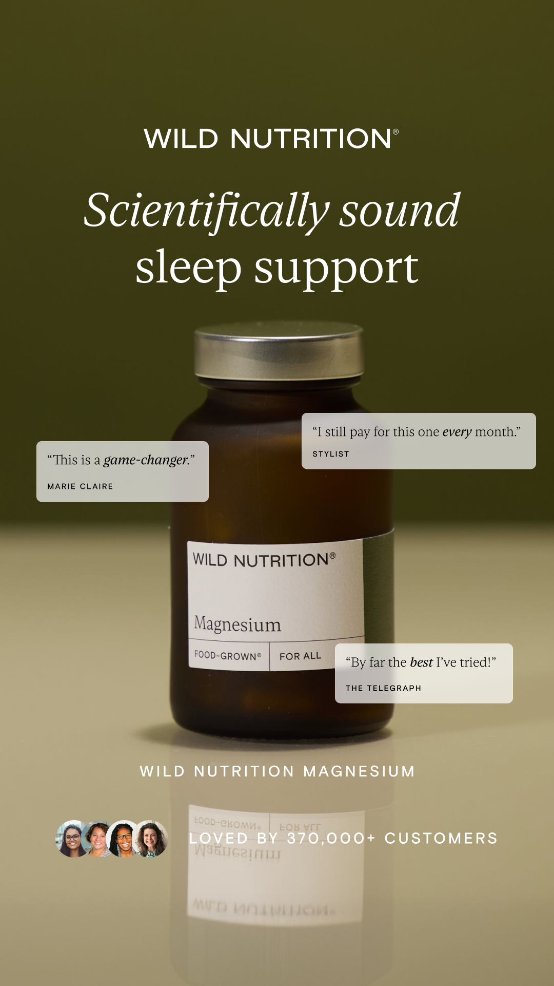 Wild Nutrition Facebook ad