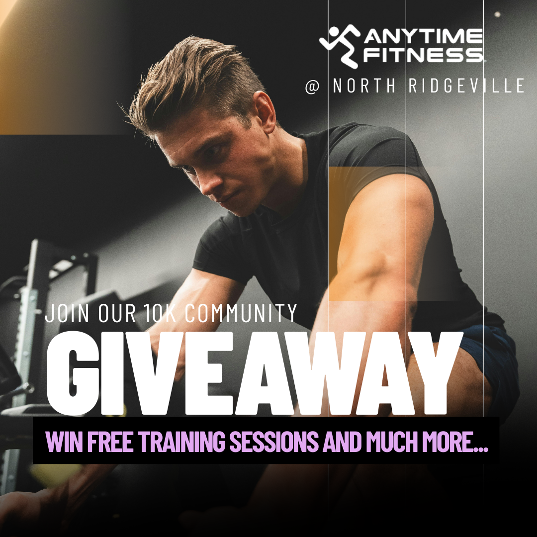 Anytime Fitness North Ridgeville Facebook ad: ๐๐ฎ๐ซ๐ง ๐
๐๐ญ & ๐๐๐ ๐๐๐!