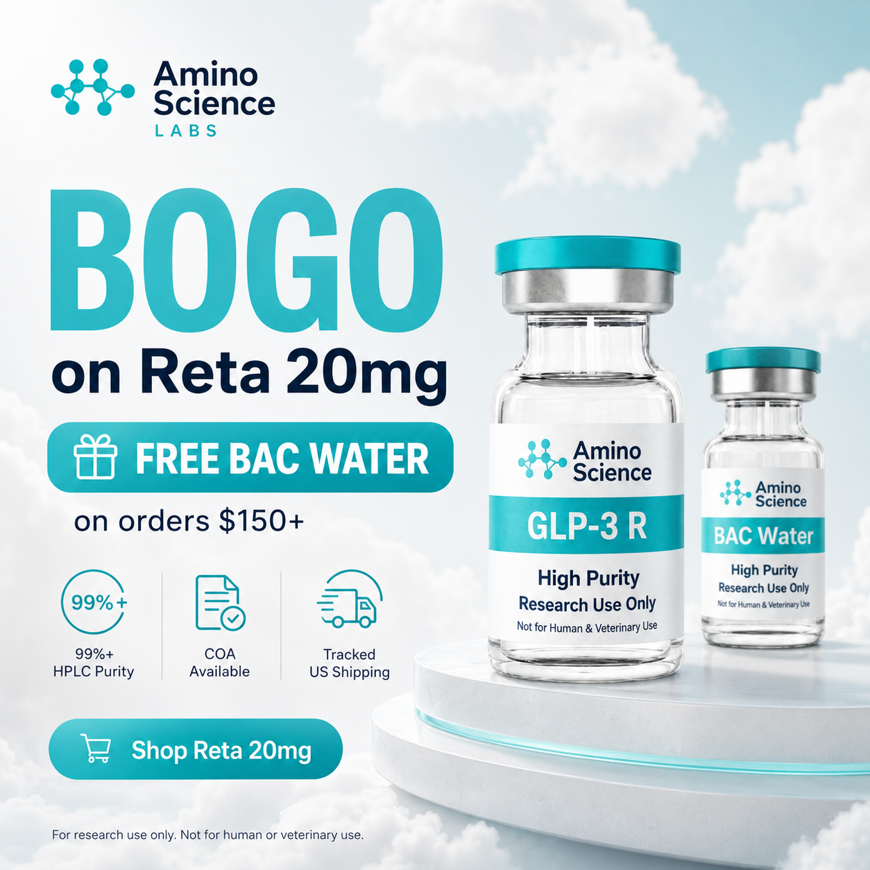 Amino Science Labs Facebook ad