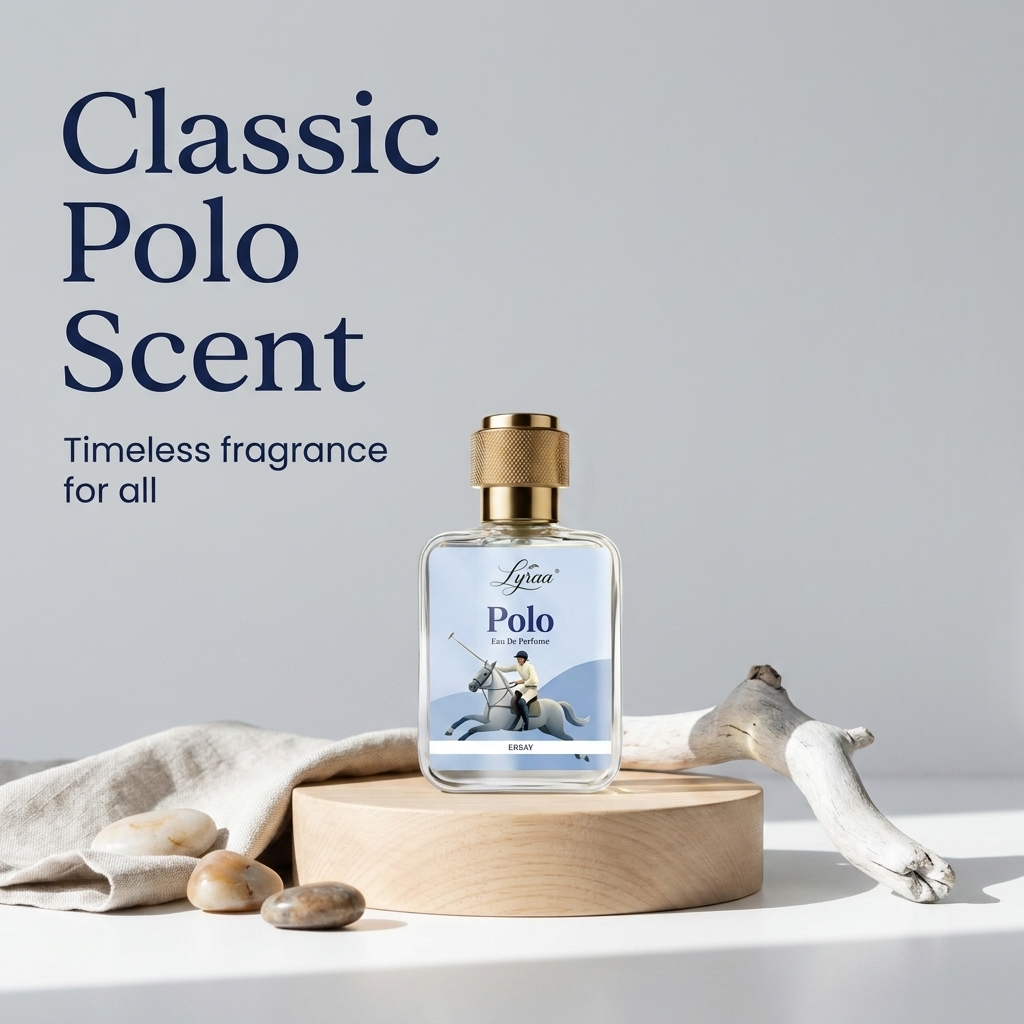 Lyraa Perfume Facebook ad: Buy Lyraa Polo Eau De Perfume!