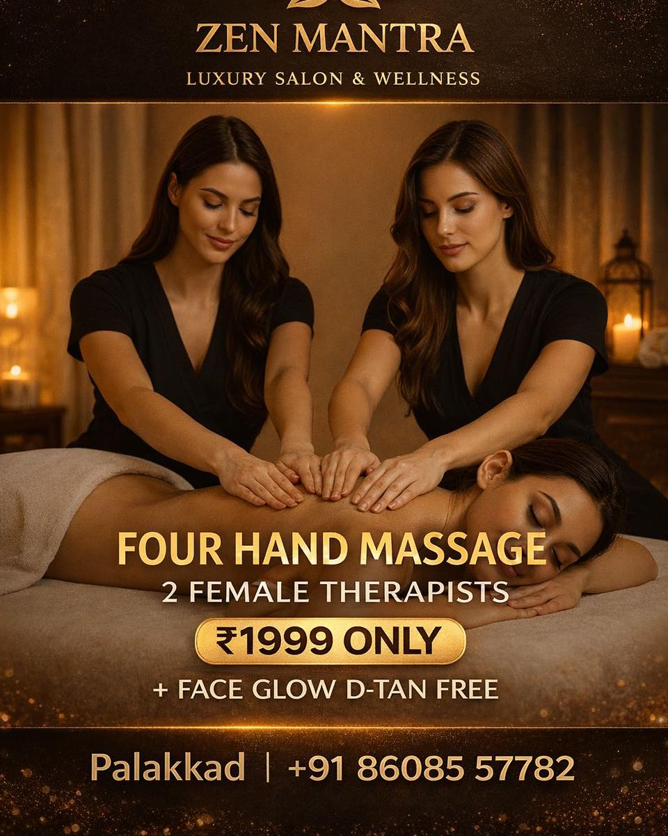 Zen Mantra luxury spa palakkad Facebook ad: Stress out… Relaxation in.