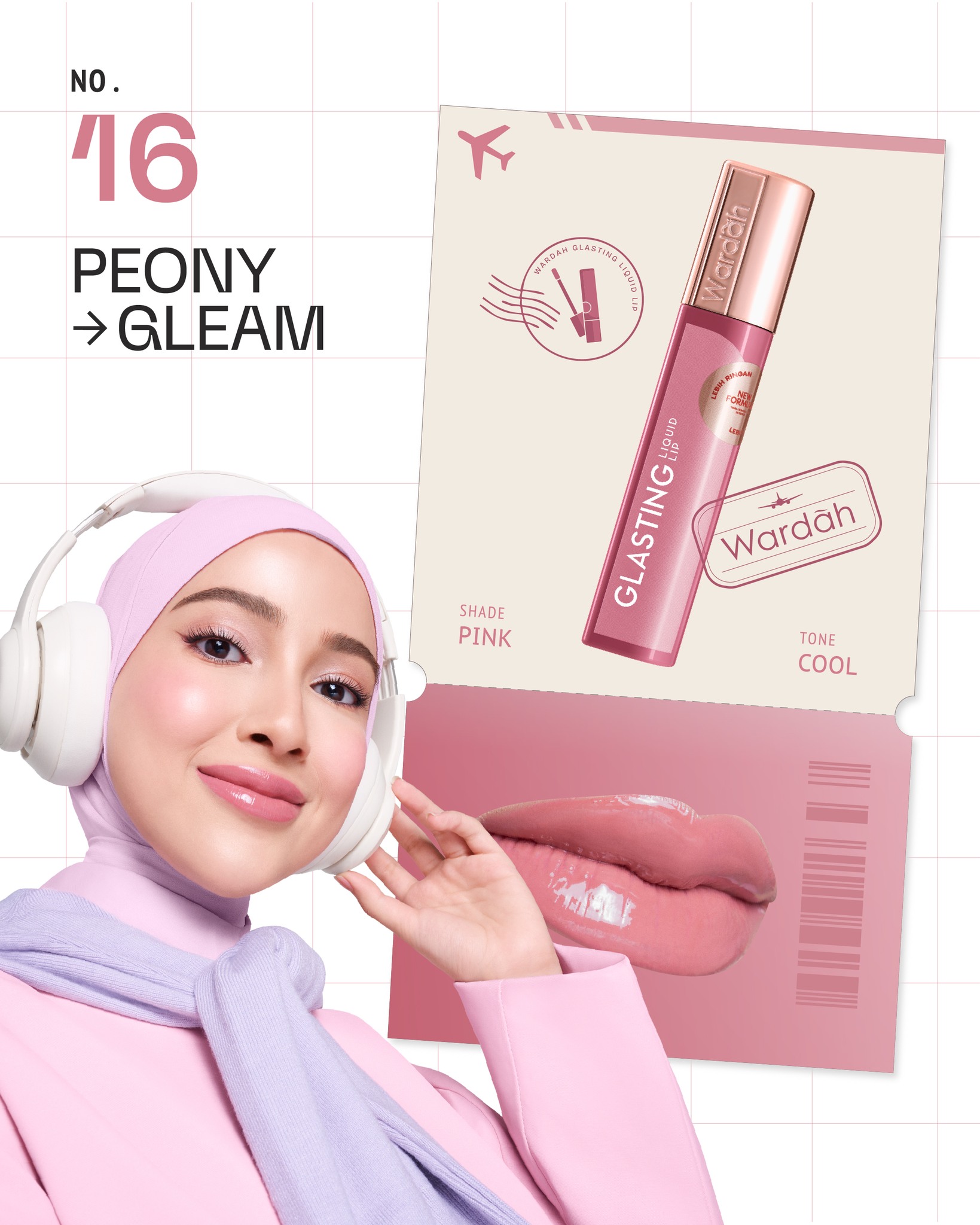 Wardah Cosmetics Facebook ad