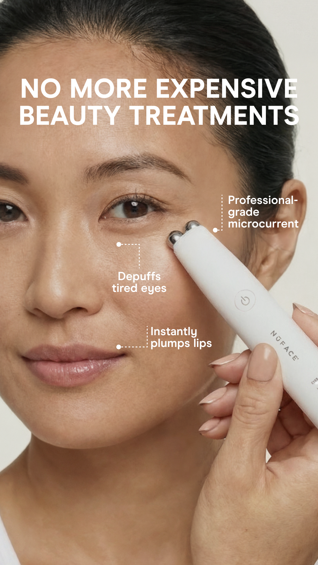 NuFACE Facebook ad