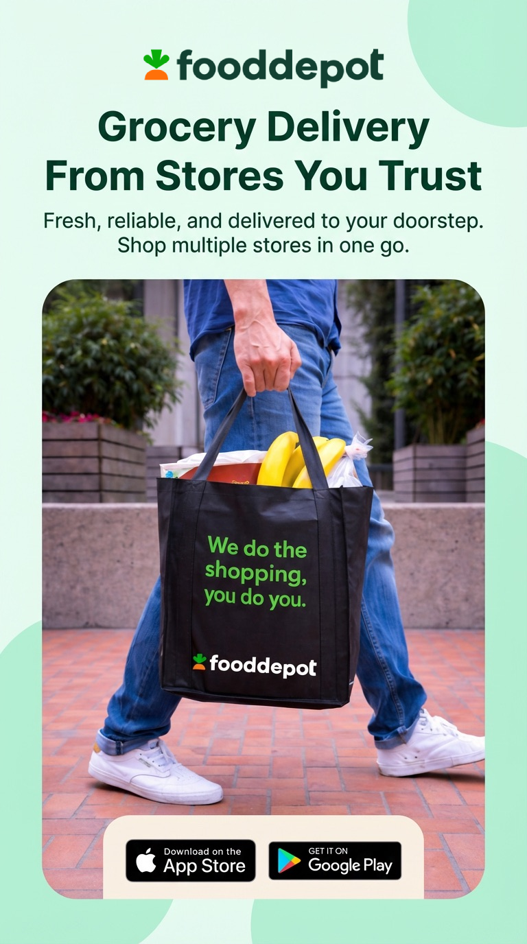 Food Depot Facebook ad from Feb 22, 2026