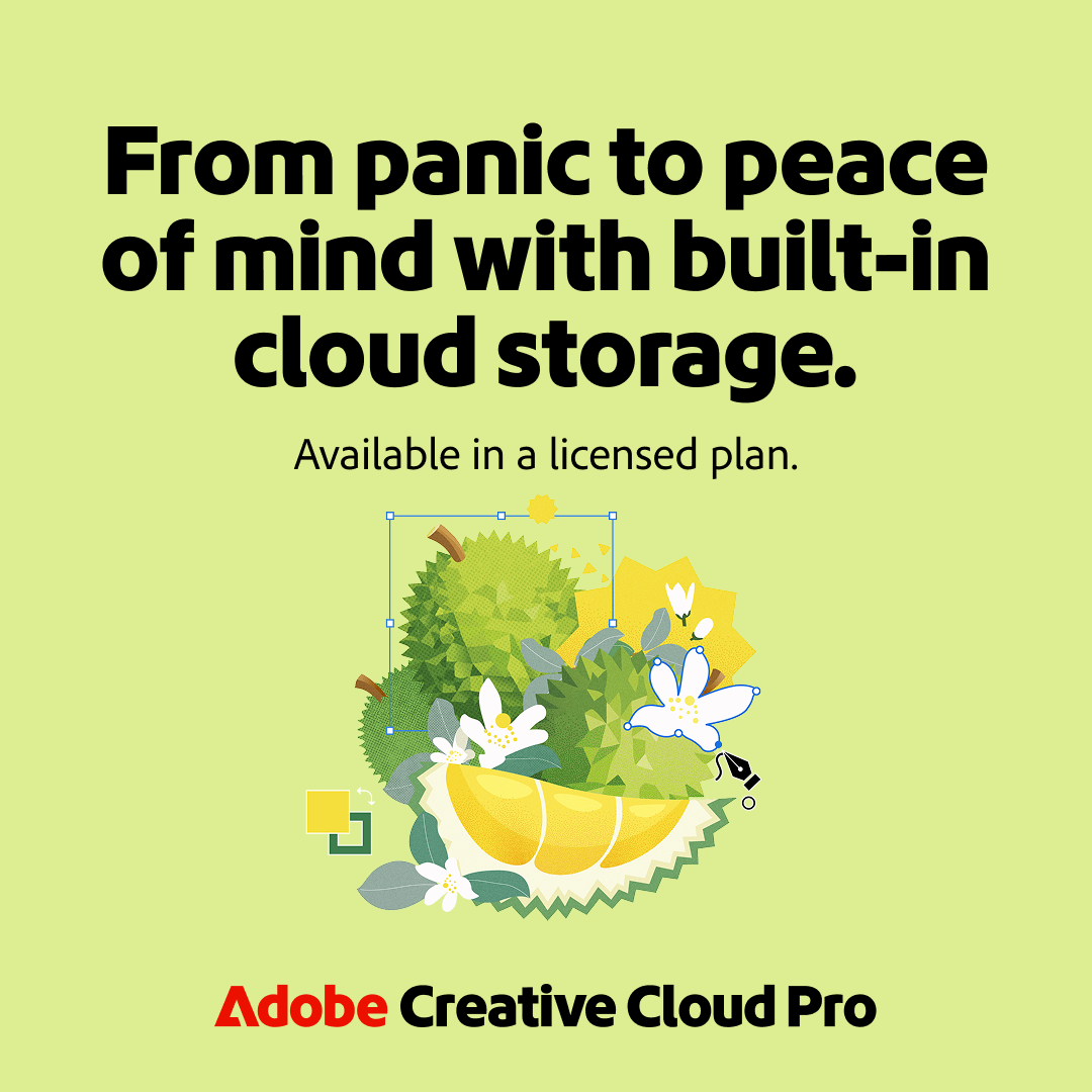 Adobe Creative Cloud Facebook ad