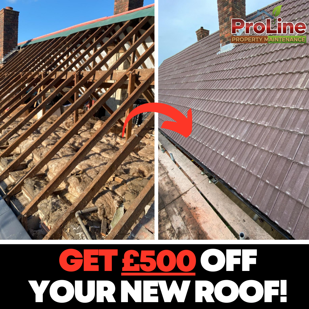 Proline Property Maintenance Facebook ad: Get An Honest Roofing Quote